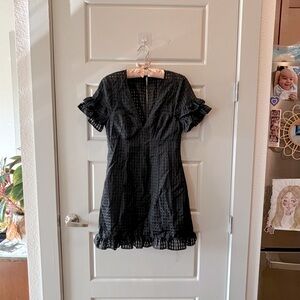 Vintage BCBG gingham dress